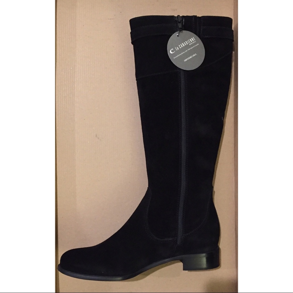 🔴SOLD🔴La Canadienne Shane WATERPROOF Suede Boots - Picture 5 of 7